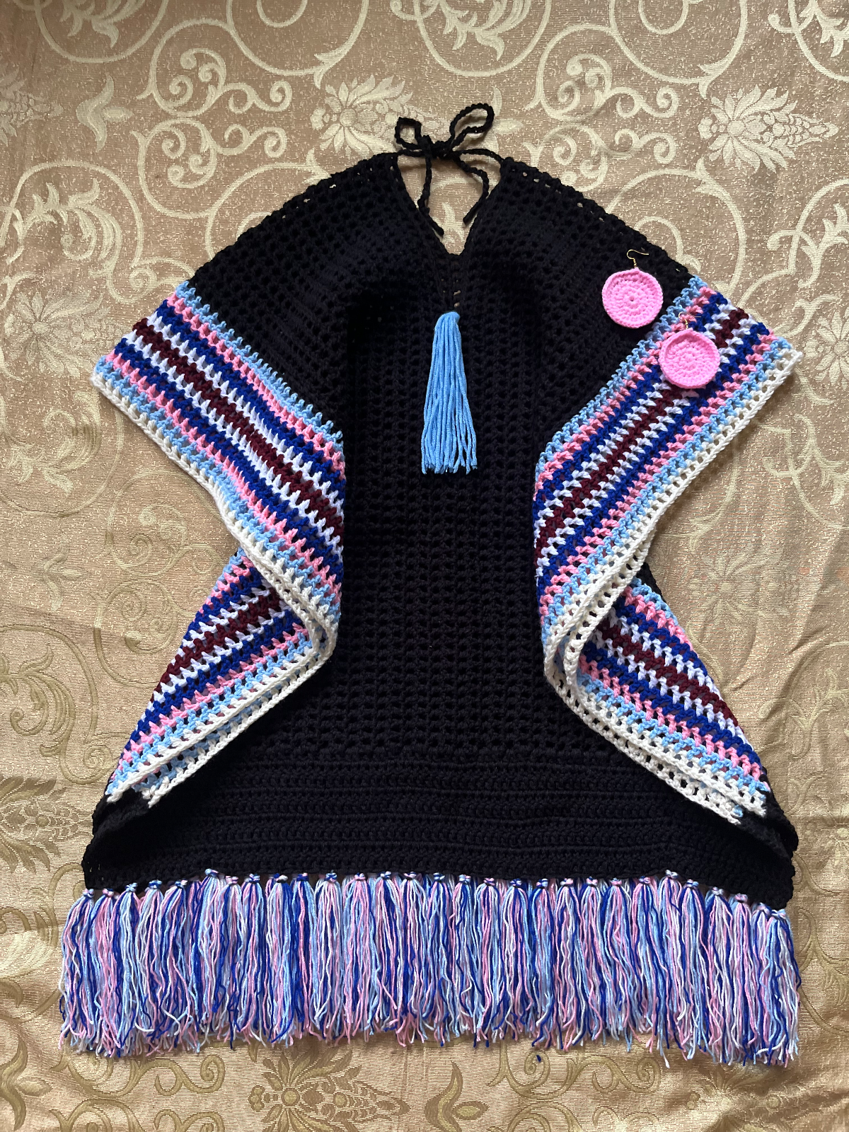 Crochet bubu gown